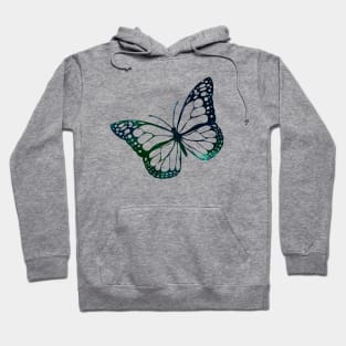 Green Butterfly Hoodie